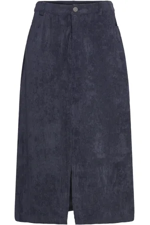 Saint Tropez Gabborsz Skirt Skirts Knee-length & Midi Skirts Navy