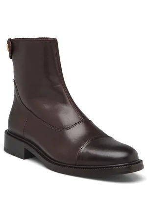 Billi Bi Boots Shoes Boots Ankle Boots Ankle Boots Flat Heel Brown