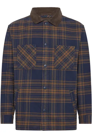 Vans Nelson Heavyweight Shacket Sport Men Sport Clothing Sport Tops Sport Shirts Brown