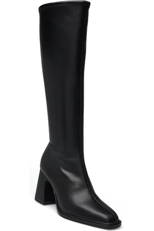 Newd Women Boots Lange Støvler Black