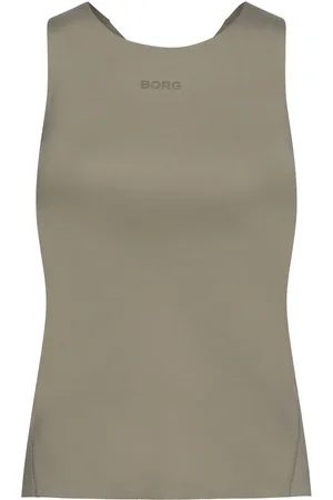 Björn Borg Studio 2 In 1 Tank Sport Women Sport Clothing Sports Tops & T-shirts Sport Tank Tops Khaki Green