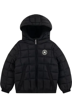 Converse Midweight Puffer Foret Jakke Black