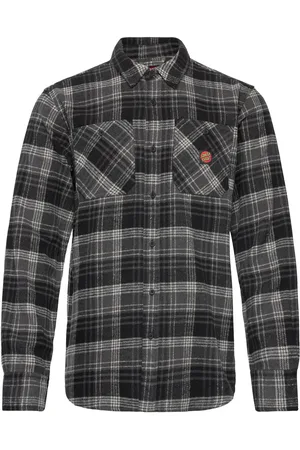 Santa Cruz Apex Tops Shirts Casual Grey