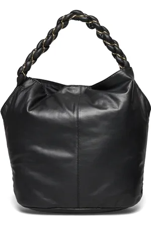 DEPECHE Shopper Bags Bucket Bag Black