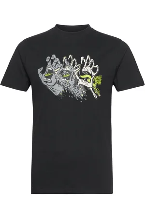 Santa Cruz Evolved Hand Front Tops T-Kortærmet Skjorte Black