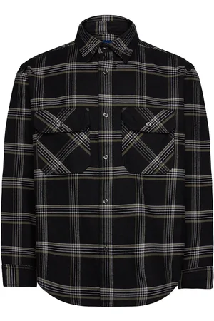 Hugo Blue Ebolt Tops Shirts Casual Black