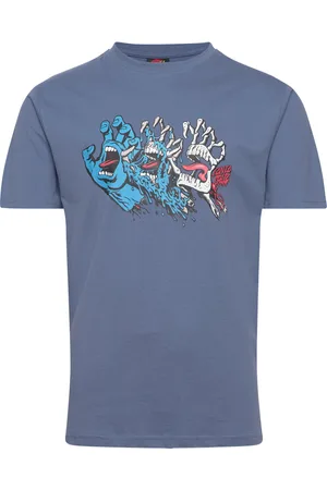 Santa Cruz Evolved Hand Front Tops T-Kortærmet Skjorte Blue