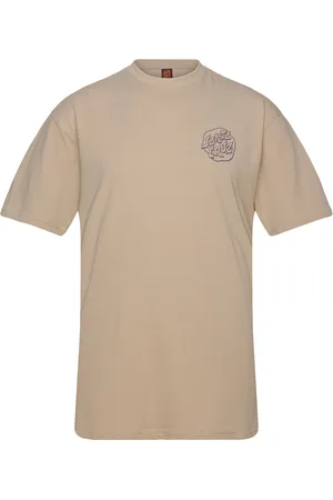 Santa Cruz Fever Dream Mono Dot Tops T-Kortærmet Skjorte Beige