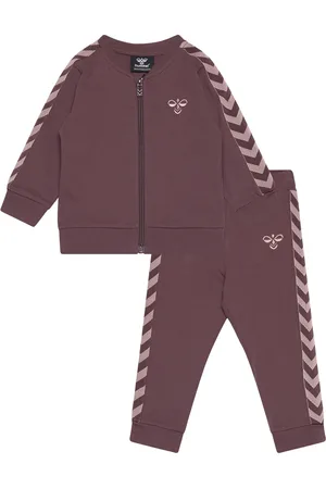 Hummel Hmlbille Tracksuit Sport Tracksuits Burgundy