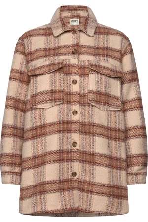 Roxy Check The Swell Iiii Sport Women Sport Clothing Sports Tops & T-shirts Sport Shirts Beige
