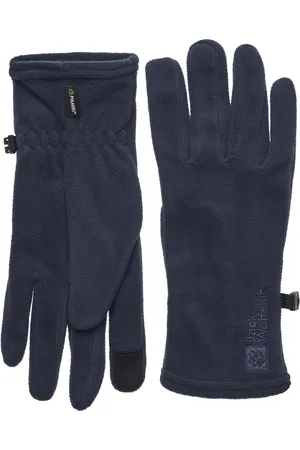 Jack Wolfskin Real Stuff Glove Sport Women Sport Accessories Sport Gloves Sport Finger Gloves Blue