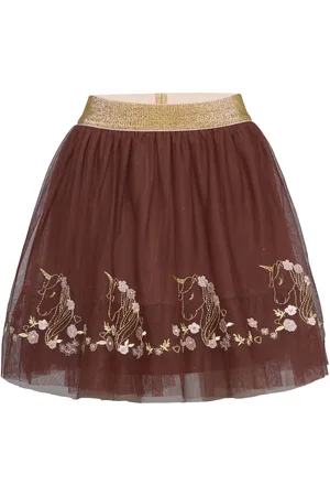 Hust & Claire Hcninna - Skirt Dresses & Skirts Skirts Tulle Skirts Brown