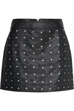 Crās Marinacras Skirt Skirts Short Skirts Black
