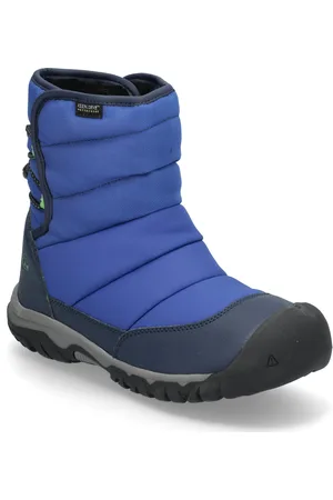 Keen Ke Puffrider Wp Y-Naval Academy-Surf Vinterstøvler Pull On Blue