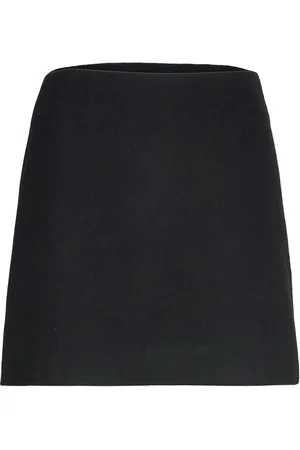 Lindex Skirt Doris Wool Skirts Short Skirts Black
