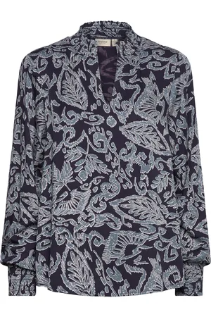 FRANSA Frgladis Bl 1 Tops Blouses Long-sleeved Navy
