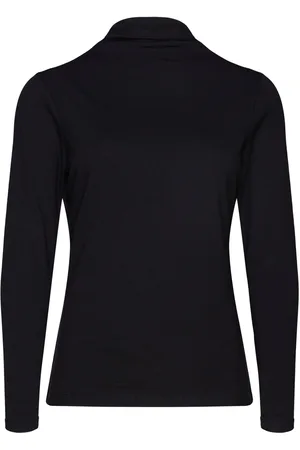 Gerry Weber T-Shirt 1/1 Sleeve Tops T-shirts & Tops Long-sleeved Black