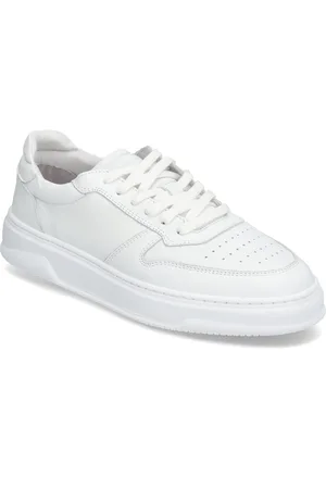 GARMENT PROJECT Ace - White Leather Low-top Sneakers White