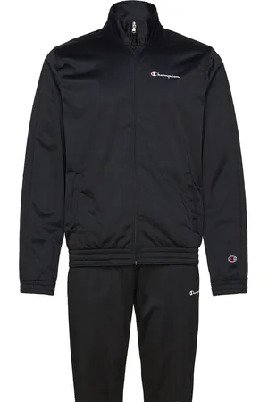 Champion Tracksuit Tops Sweatshirts & Hoodies Tracksuits - Sets Black