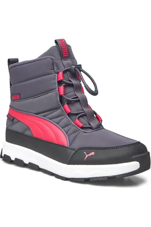 PUMA Evolve Boot Puretex Jr Vinterstøvler Pull On Grey
