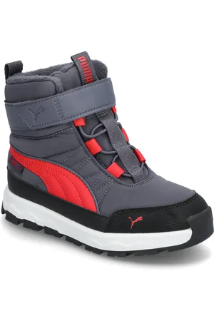 PUMA Evolve Boot Puretex Ac+Ps Sport Winter Boots Winter Boots W. Velcro Grey