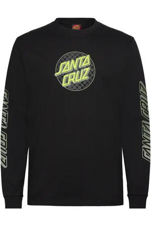 Santa Cruz Meyer Freestyle Dot Center Tops T-Langærmet Skjorte Black