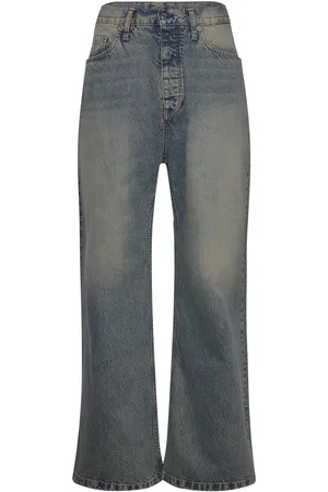 Hope Skid Jeans Mid Blue Dirty Bottoms Jeans Relaxed Blue