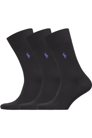 Ralph Lauren Trouser Sock 3-Pack Underwear Socks Regular Socks Black
