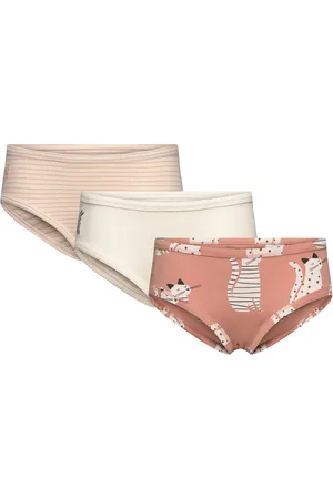 Liewood Nanette Printed Briefs 3-Pack Mix Night & Underwear Underwear Panties Cream