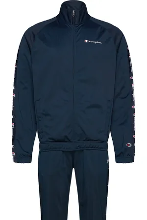 Champion Tracksuit Tops Sweatshirts & Hoodies Tracksuits - Sets Navy
