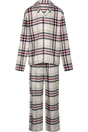 Tommy Hilfiger Pj Straight Gifting Print Set Pyjamassæt Cream