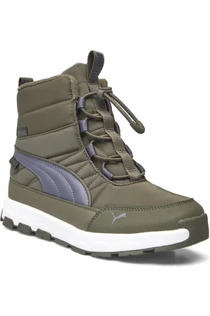 PUMA Evolve Boot Puretex Jr Vinterstøvler Pull On Green