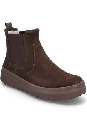 UGG M Burleigh Chelsea Støvlet Chelsea Boot Brown