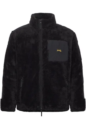 Stan Ray Fleece Jacket Tops Sweatshirts & Hoodies Fleeces & Midlayers Black