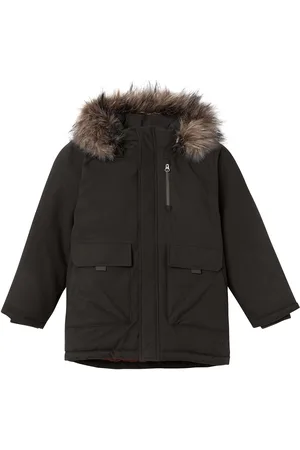 NAME IT Nkmmaster05 Parka Jacket Pb Fo Parka Jakke Black