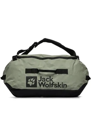 Jack Wolfskin All-In Duffle 65 Sport Women Sport Training Bags Sport Backpacks Khaki Green