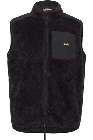 Stan Ray Fleece Vest Tops Sweatshirts & Hoodies Fleeces & Midlayers Black