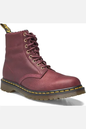 Dr. Martens 1460 Wl Grizzly Shoes Boots Ankle Boots Laced Boots Purple