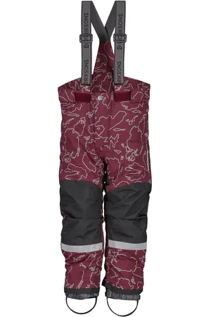 Didriksons Idre Kds Pnt Spec Ed Bottoms Outdoor Pants Burgundy