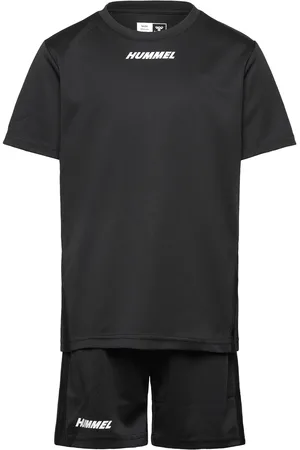 Hummel Hmlmulti Pl Set Kids Sport Sets With Short-sleeved T-shirt Black