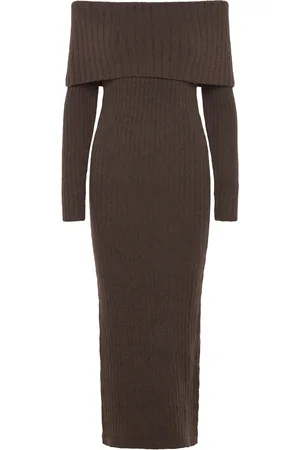 Twist & tango Leilani Knitted Dress Dresses Knitted Dresses Brown