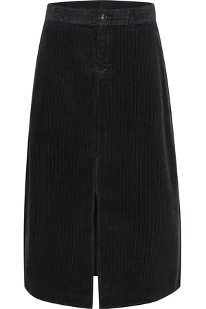 Culture Cuklay Skirt Skirts Knee-length & Midi Skirts Black