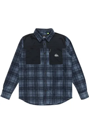 Quiksilver North Seas Shirt Sport Men Sport Clothing Sport Tops Sport Shirts Navy