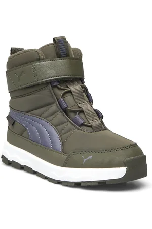 PUMA Evolve Boot Puretex Ac+Ps Sport Winter Boots Winter Boots W. Velcro Green