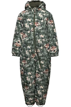 Mikk-Line Snow Suit Aop Outerwear Coveralls Snow-ski Coveralls & Sets Multi/patterned