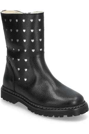 ANGULUS Boots - Flat - With Zipper Vinterstøvler Pull On Black