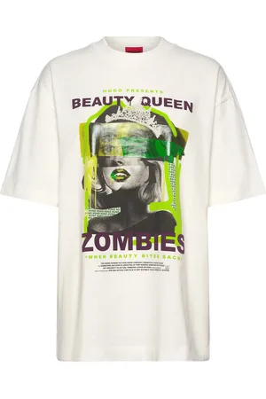 HUGO BOSS Dargex Tops T-shirts & Tops Short-sleeved White