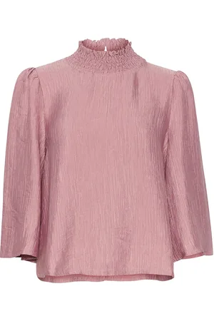Kaffe Kavictoria Blouse Tops Blouses Long-sleeved Pink
