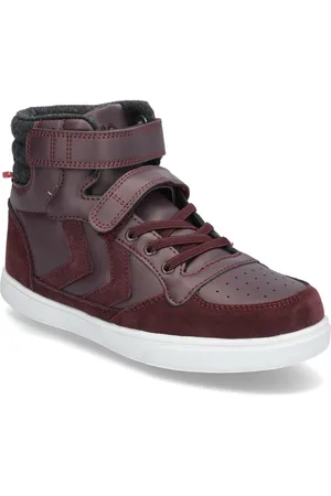 Hummel Stadil Winter High Jr Sport Winter Boots Winter Boots W. Velcro Burgundy