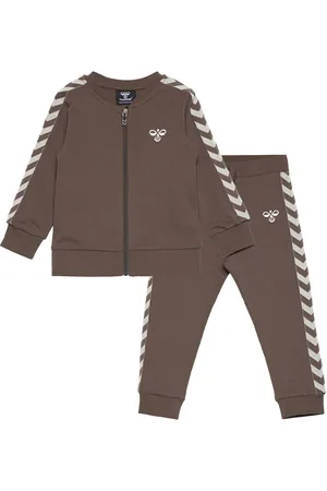 Hummel Hmlbille Tracksuit Sport Tracksuits Brown
